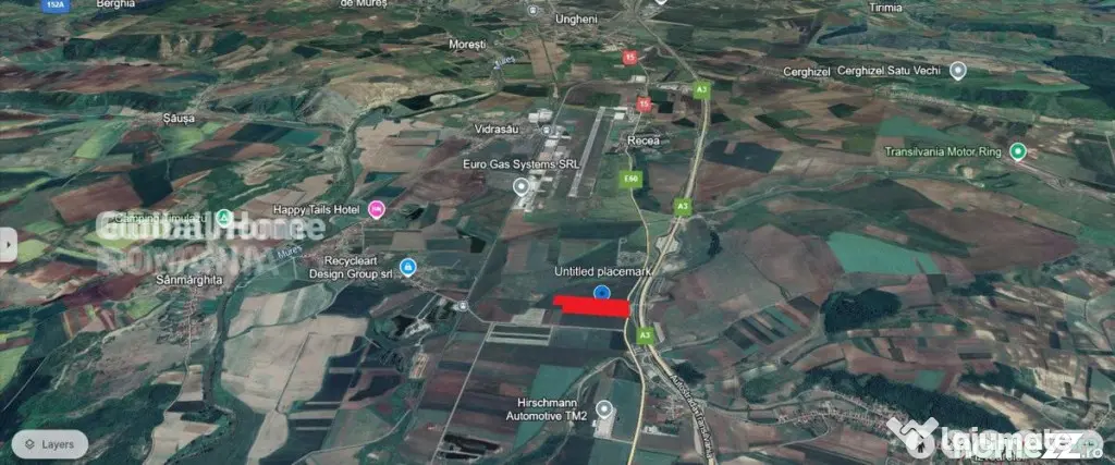 Teren 25000 MP | TG. MURES-SANPAUL | INTRAVILAN | 98 m acces - Targu Mures (Mures)