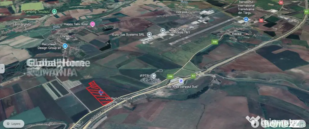 Teren 25000 MP | TG. MURES-SANPAUL | INTRAVILAN | 98 m acces - Targu Mures (Mures)