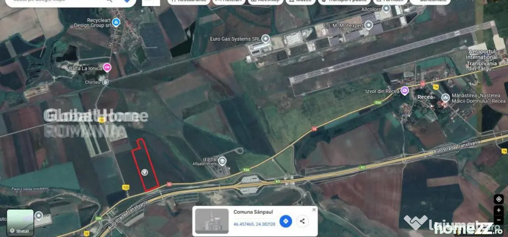 Teren 25000 MP | TG. MURES-SANPAUL | INTRAVILAN | 98 m acces - Targu Mures (Mures)