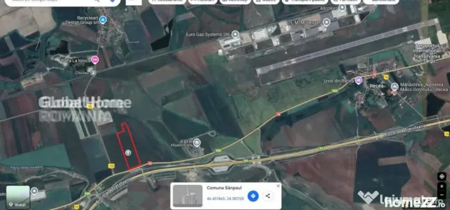 Teren 25000 MP | TG. MURES-SANPAUL | INTRAVILAN | 98 m acces - Targu Mures (Mures)