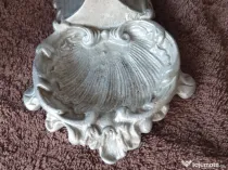 Antichitate Suport Birou Stil Empire, Vultur Imperial pe Scoică, 13cm