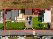 Vila moderna Mioveni | teren 1231 mp | terase, foisor si gar 