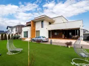 Vila moderna Mioveni | teren 1231 mp | terase, foisor si gar 