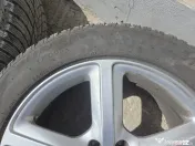 Set roti jante originale aliaj aluminiu argintiu Audi 5x112 R19 19" Q5 A4 A5 A6