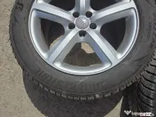 Set roti jante originale aliaj aluminiu argintiu Audi 5x112 R19 19" Q5 A4 A5 A6