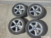 Set roti jante originale aliaj aluminiu argintiu Audi 5x112 R19 19" Q5 A4 A5 A6