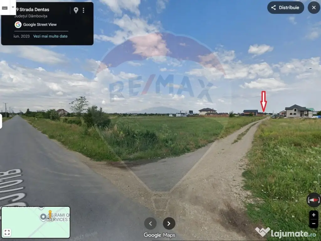 Teren intravilan 516 mp – Tărtășești/DN7 - 25 min d...