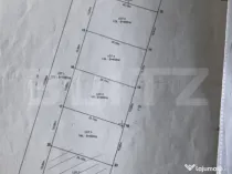 Parcele teren 400mp, front 16ml, Cârcea