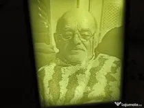 Tablou 3D personalizat din poza ta – cu lumină LED