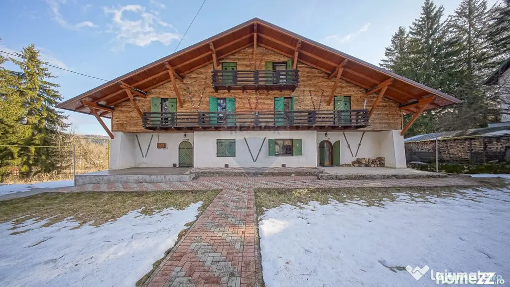 Vilă istorică, activ turistic cu randament 12%, Timișu... - Timisu de Sus (Brasov)