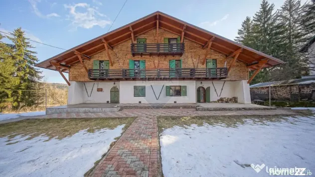 Vilă istorică, activ turistic cu randament 12%, Timișu... - Timisu de Sus (Brasov)