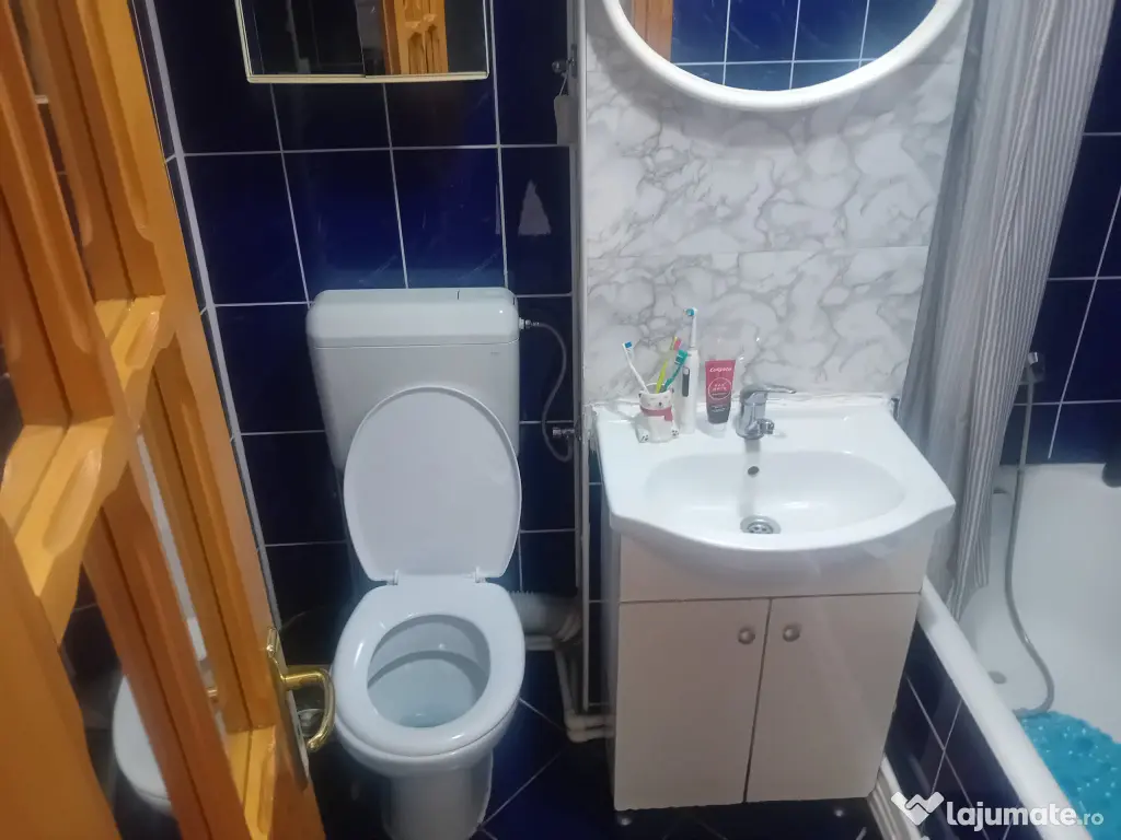 Apartament 2 Camere Darmanesti zona buna 42mp etaj 1 la cheie mobilat utilat centrala
