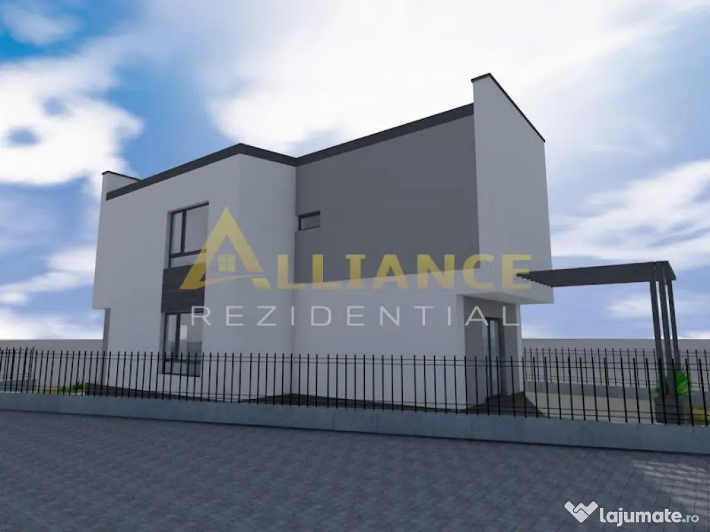 Casa individuala P 1E ~ 4 camere 3 bai dressing ~ teren 70