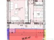 Apartament la cheie cu 2 camere gradina si parcare zona Bran 