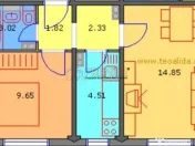 Nitu Vasile - Bd Brancoveanu 2 camere decomandat 