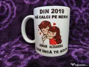 Cana personalizata cu poza si text