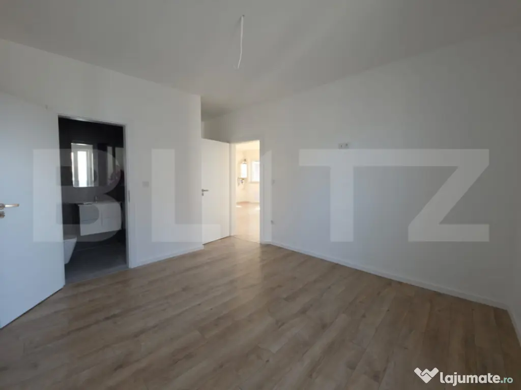 Apartament 3 camere, 2 băi, 2 balcoane, bloc nou