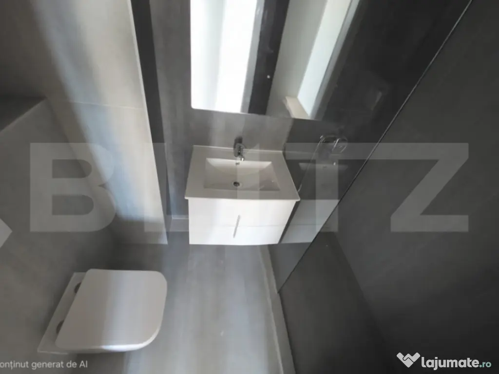 Apartament 3 camere, 2 băi, 2 balcoane, bloc nou