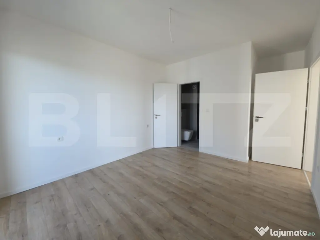 Apartament 3 camere, 2 băi, 2 balcoane, bloc nou