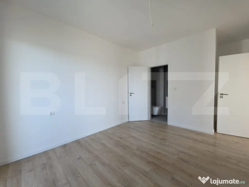 Apartament 3 camere, 2 băi, 2 balcoane, bloc nou
