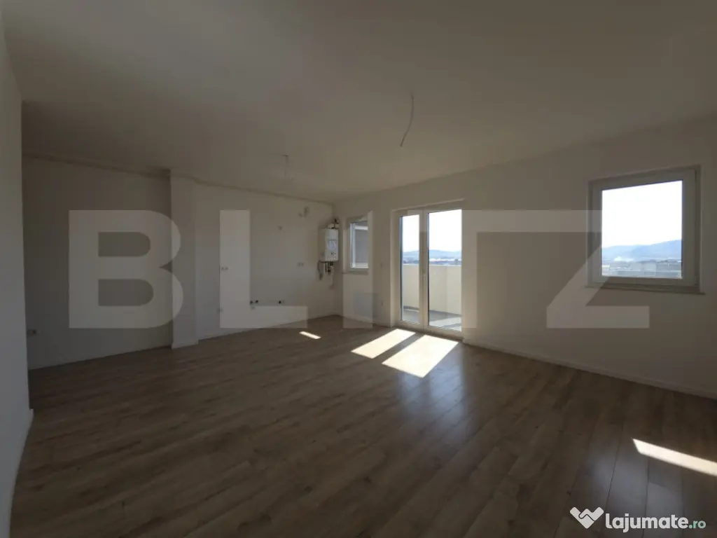 Apartament 3 camere, 2 băi, 2 balcoane, bloc nou