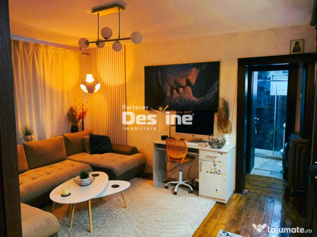 Pacurari- Apartament 2 camere, etaj 1 - Mobilat si utilat