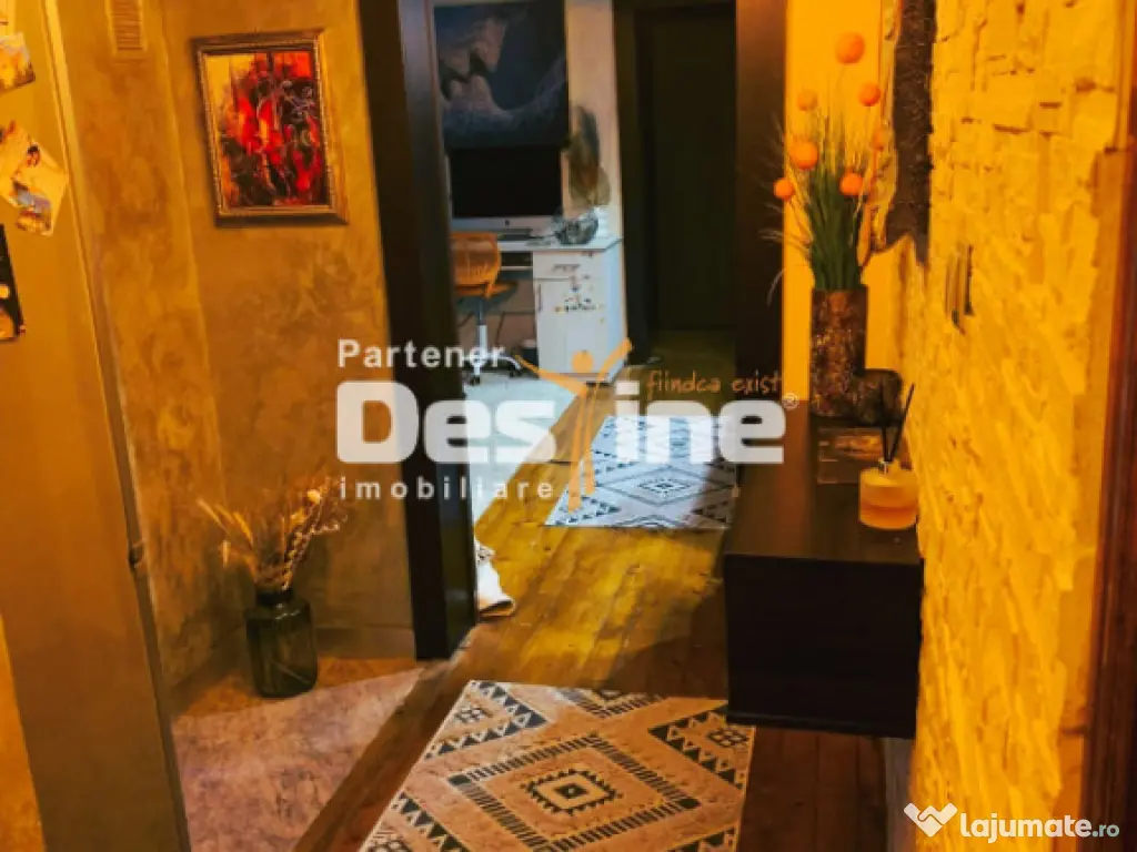 Pacurari- Apartament 2 camere, etaj 1 - Mobilat si utilat