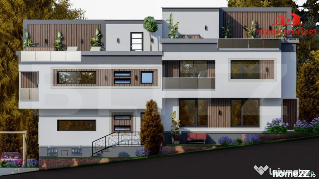 Apartament spațios 110 mp, 2 parcări, terasă și curte, f - Bistrita (Bistrita-Nasaud)