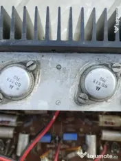 Finali BD313-BD314 cu radiator 