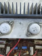 Finali BD313-BD314 cu radiator 