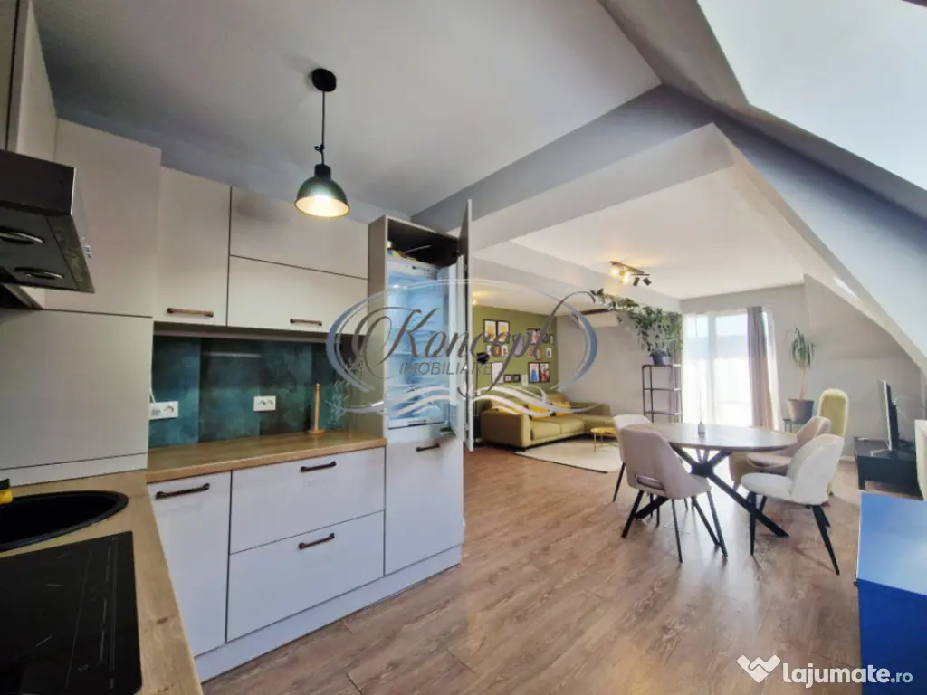 Apartament spatios pet frendly, cu parcare in imobil tip vil