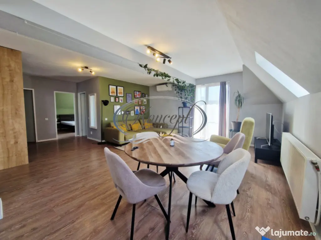 Apartament spatios pet frendly, cu parcare in imobil tip vil