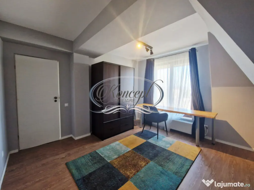 Apartament spatios pet frendly, cu parcare in imobil tip vil