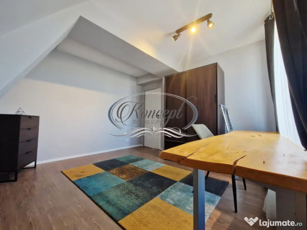 Apartament spatios pet frendly, cu parcare in imobil tip vil