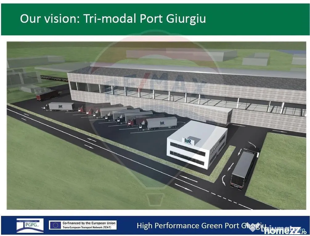 DE VANZARE Teren intravilan 500,000mp Giurgiu / Strada Sl...