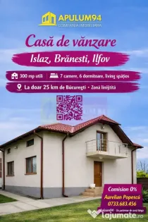 DE VANZARE CASA IN COM. BRANESTI (IF)