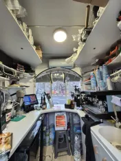 Kiosk Cafenea Mobil Complet Echipat – Coffee to Go 