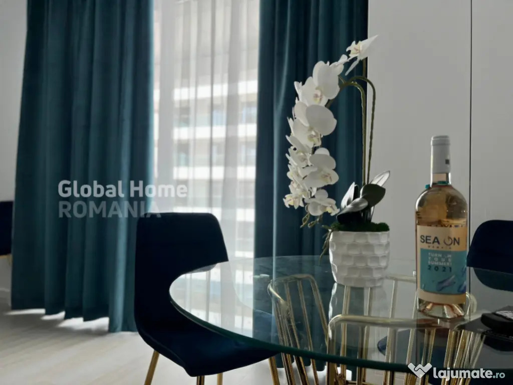 Studio 43mp Mamaia Nord-Navodari | Vedere Mare | Mobilat-Uti