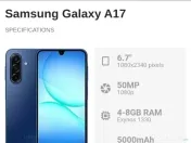 Samsung A17 Nou SIGILAT 