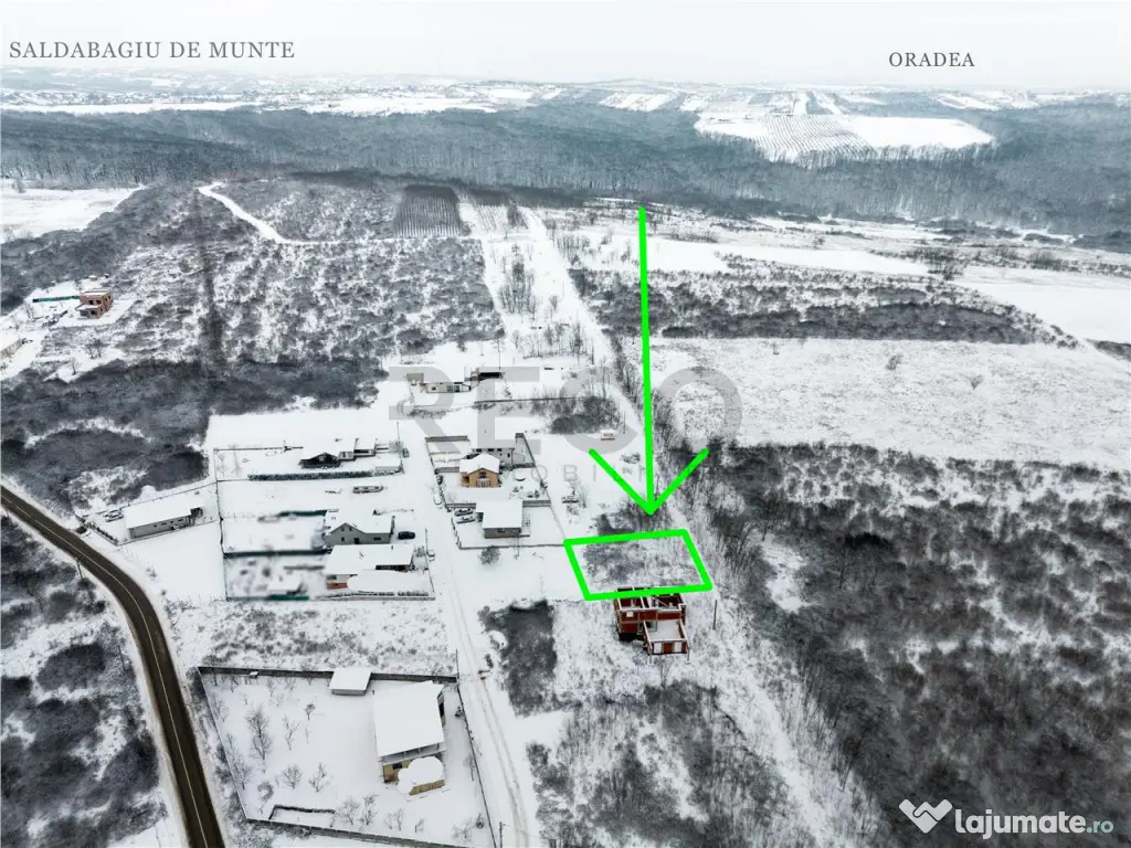 RECO, Teren intravilan cu aviz de oportunitate, Zona lacului