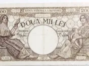 Doua bancnote de COLECȚIE 2000 LEI 1943 - Regatul României 