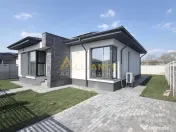 Casa Individuala - 3 camere, 2 bai, pompa de caldura, panour 