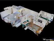 3D! Apartament 3 camere,mobilat,echipat, parcare privata,Kas 