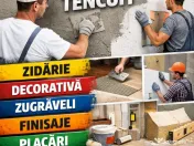 Executam lucrări în construcții
