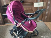 Vând cărucior 3 in 1 fetițe 