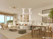 Apartament 4 cam premium cu piscină și sală de sport, situat într-un cartier de coastă 