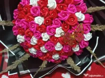 Buchet de trandafiri de săpun