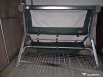 Patut electric cu functie de leganare si inaltime reglabila A6 Gri