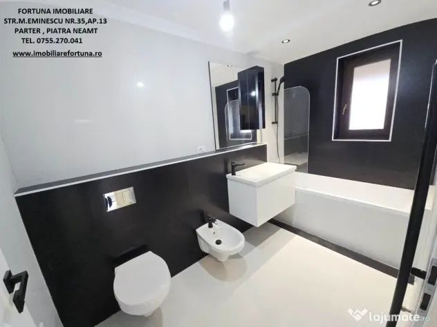 Casa noua,moderna tip duplex la alb/cheie si teren 250 mp,P.Neamt