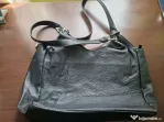 Geanta neagra mare Gamuza
